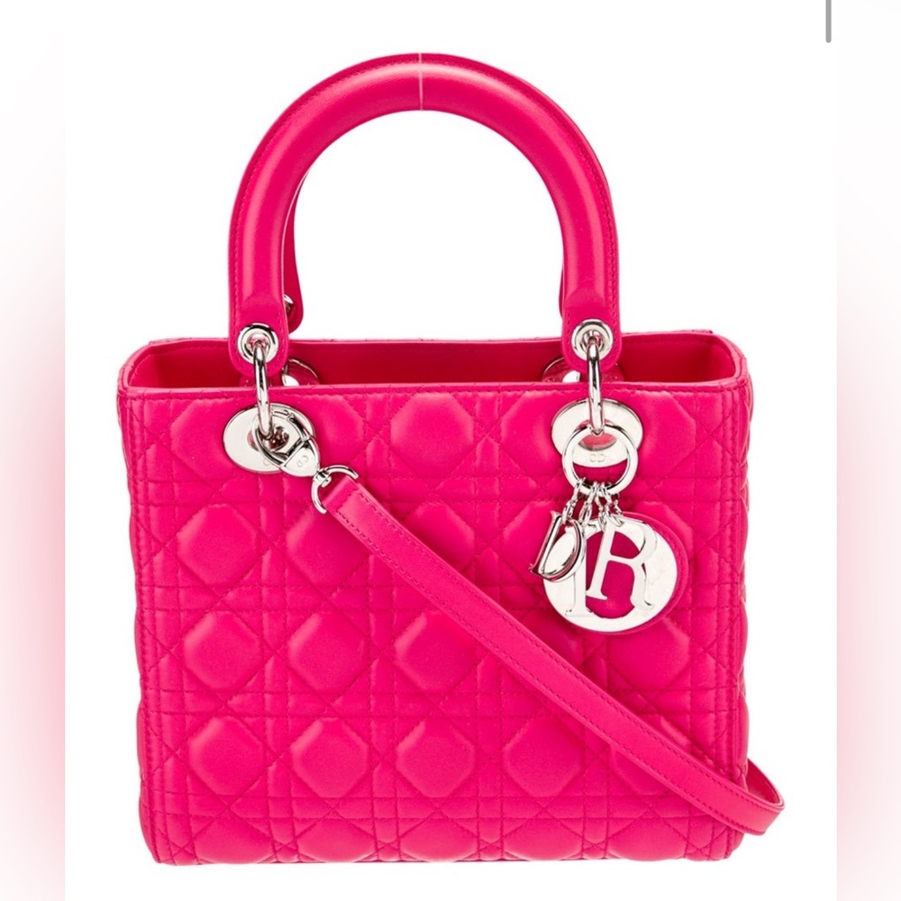 Christian DIOR medium cannage Lady Dior